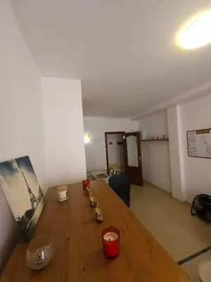 Una televisión o centro de entretenimiento en Charming Holiday House in Las Palmas with City Views