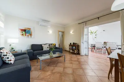 Zona de estar de House Relax&Paradise