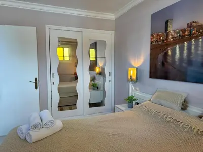 Cama o camas de una habitación en Casa Elena