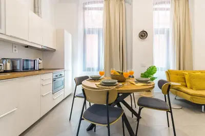 Una cocina o zona de cocina en Apartment 100 m from Las Canteras - Shared Terrace