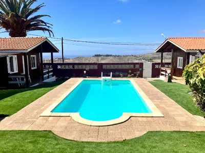 Piscina en o cerca de Casa Inmaculada