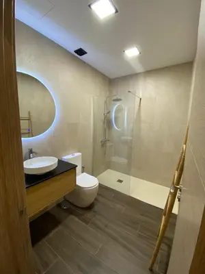Un baño de La Casa de Abuela - Private Rooms in Las Canteras