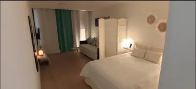 Cama o camas de una habitación en Right on the beach in Las Canteras - First line!