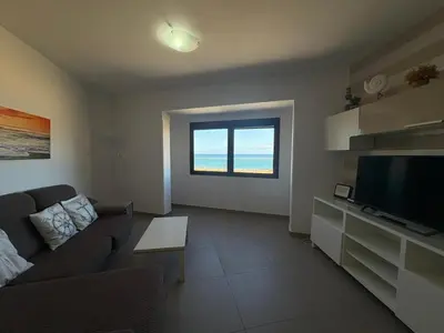 Una televisión o centro de entretenimiento en Casa Estival 1