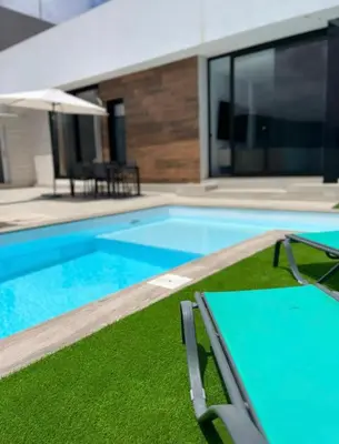 Piscina en o cerca de Casa Rural El Camino