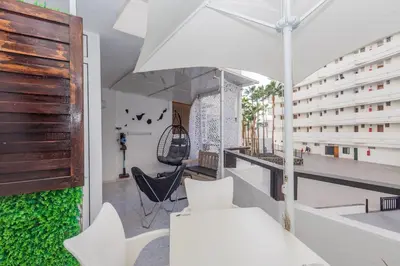 Zona de estar de Vintage Flat - Terrace & Pool