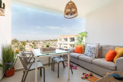 Zona de estar de Rooftop Retreat