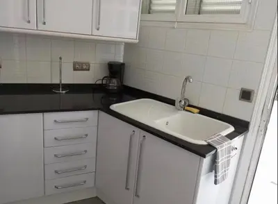 Una cocina o zona de cocina en Villa Ravi Puerto Rico, Gran Canaria