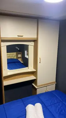Cama o camas de una habitación en Relax in pasito blanco camping house