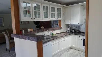 Una cocina o zona de cocina en Bungalow 21 Tauro
