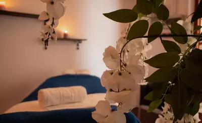 Cama o camas de una habitación en Bungalows Parque Bali con AIRE ACONDICIONADO