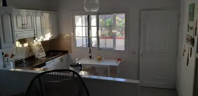 Una cocina o zona de cocina en Faro de sardina Apartment