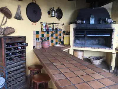 Una cocina o zona de cocina en Los Veroles