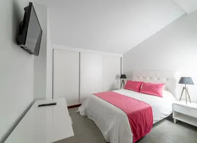 Cama o camas de una habitación en El Baladero