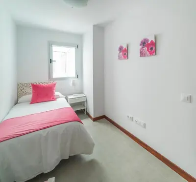 Cama o camas de una habitación en El Baladero