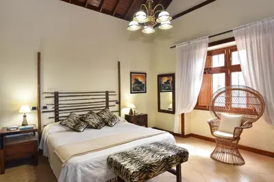 Cama o camas de una habitación en Traditional Arucas by VillaGranCanaria