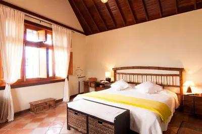 Cama o camas de una habitación en Traditional Arucas by VillaGranCanaria