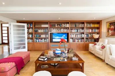 Biblioteca en la villa