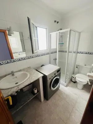 Un baño de Apartamentos Las Canteras Arena