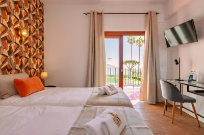 Cama o camas de una habitación en Bandama Golf Hotel by Airnest