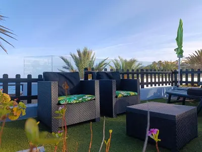 Jardín al aire libre en A Dream On The Beach Sun Club
