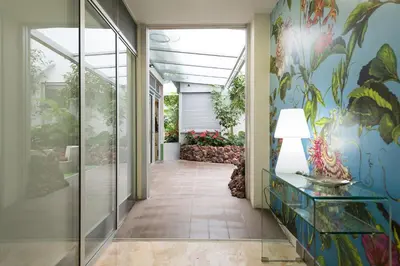 Jardín al aire libre en Suites Garden Loft Kandinsky