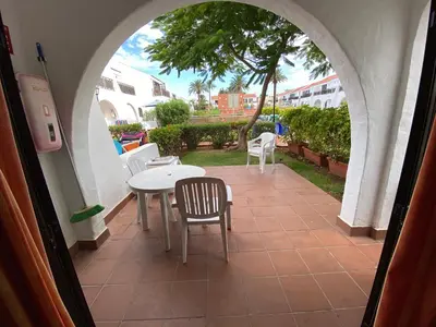 Un patio o zona al aire libre en Parquemar