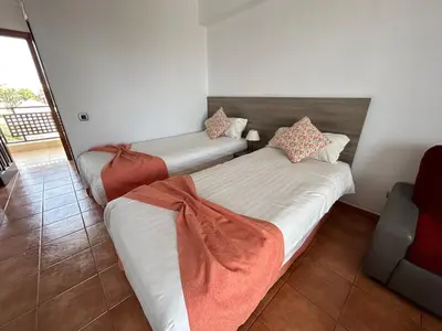 Cama o camas de una habitación en Parquemar