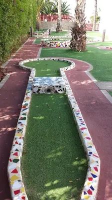 Jardín al aire libre en Turbo Club