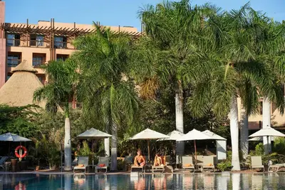 Paisaje cerca de este hotel