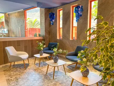 Zona de estar de Apartamentos Cordial Mogán Valle