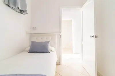 Cama o camas de una habitación en Mariposa del Sol