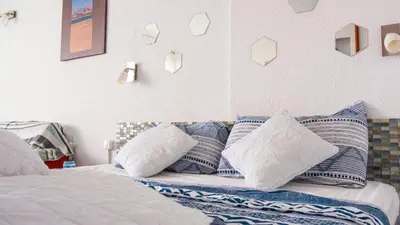 Cama o camas de una habitación en Ocean Studio Maspalomas