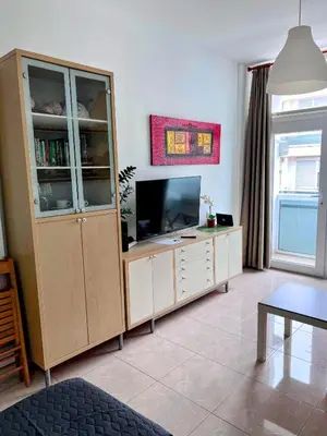 Una televisión o centro de entretenimiento en Apartamento Playa Morote