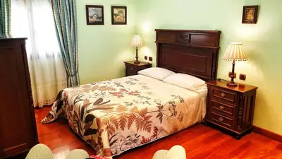 Cama o camas de una habitación en Casa Lucas