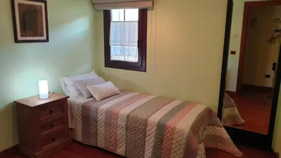 Cama o camas de una habitación en Casa Lucas