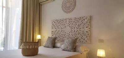 Cama o camas de una habitación en Casas de Tauro