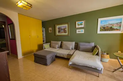 Zona de estar de Casa Zora