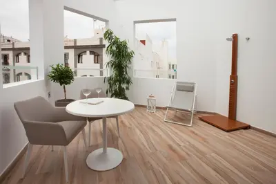 Zona de estar de Gran Marina Suites