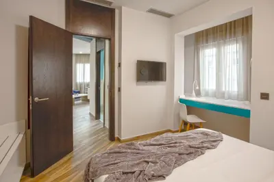 Cama o camas de una habitación en Gran Marina Suites