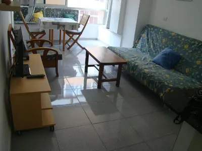 Zona de estar de Peña la Vieja Apartment