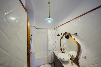 Un baño de Aminta Home charmy rooms in Vegueta