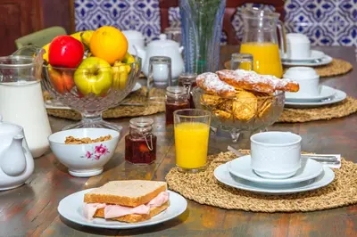 Comida en o cerca de este bed & breakfast