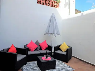 Zona de estar de Casa Nieves de Igueste