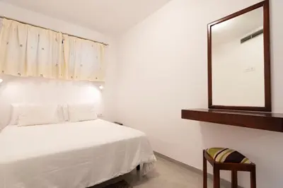 Cama o camas de una habitación en Riviera Peace