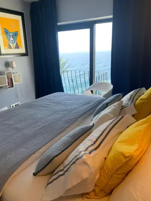Cama o camas de una habitación en Monte del Moro