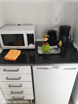 Una cocina o zona de cocina en Apartamento Kings Vegueta