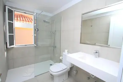 Un baño de Villa Santiago