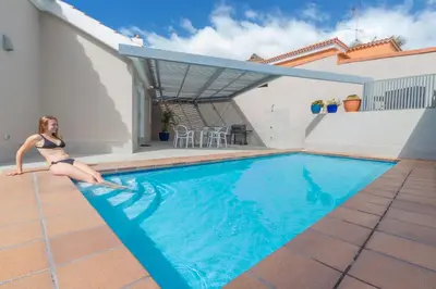 Piscina en o cerca de Villa Santiago