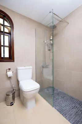 Un baño de Sunny Bungalow Parque Golf